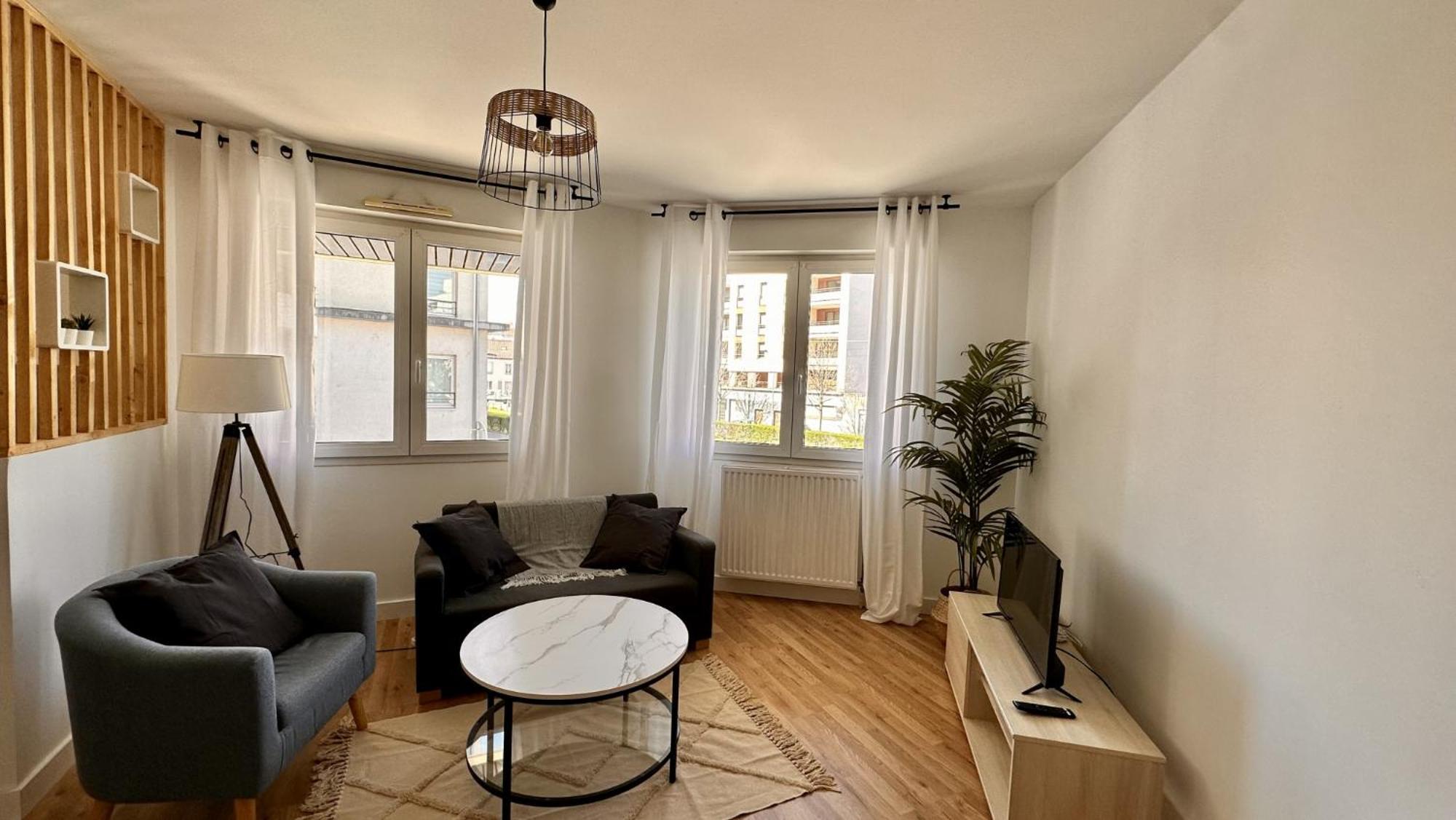 Villeurbanne • T2 Fraternite • Hostisy Bagian luar foto